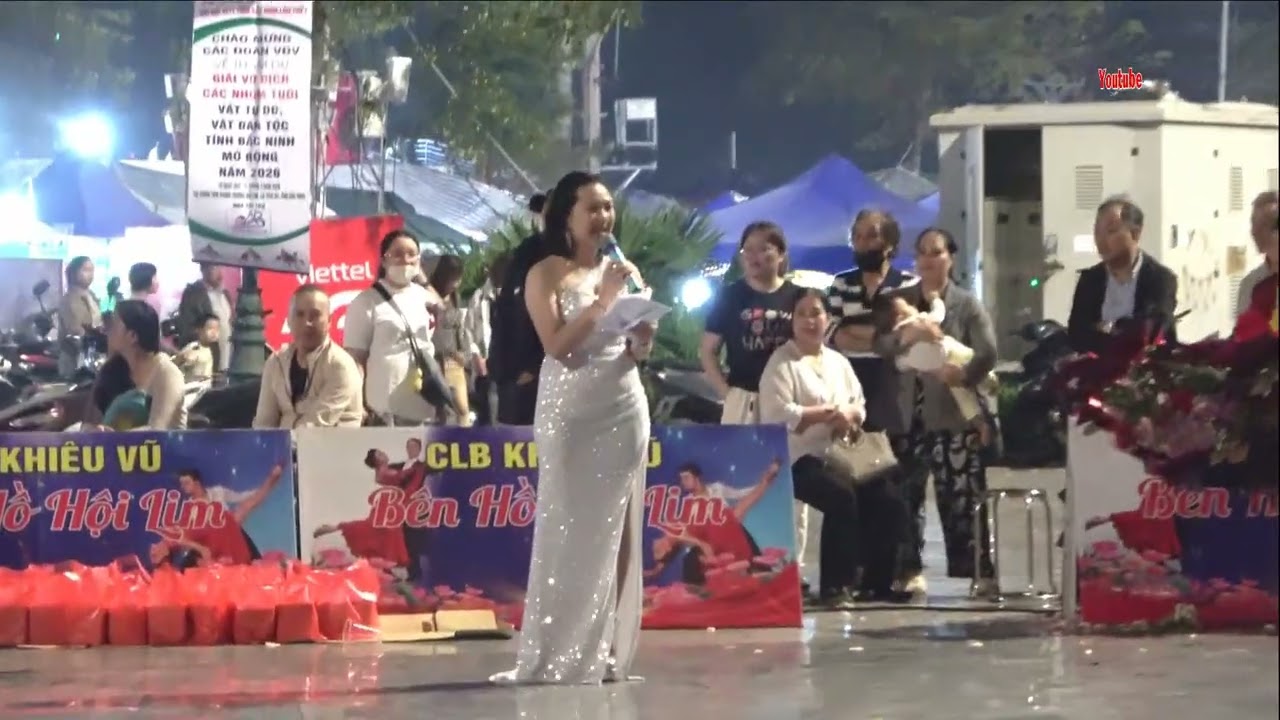 Khai Mạc Liên Hoan Khiêu Vũ Thể Thao Bên Hồ Hội Lim Tối 11/ Giêng Bính Ngọ 2026.