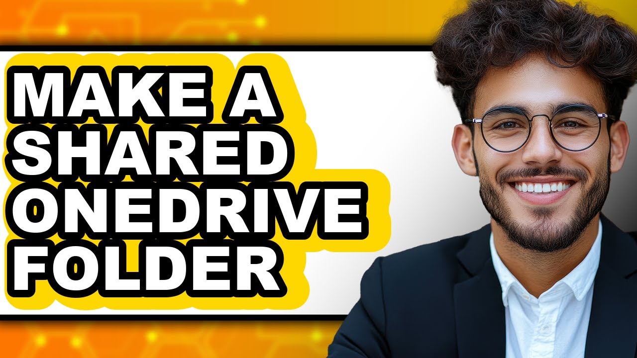 How to Make a Shared Onedrive Folder (updated) - YouTube