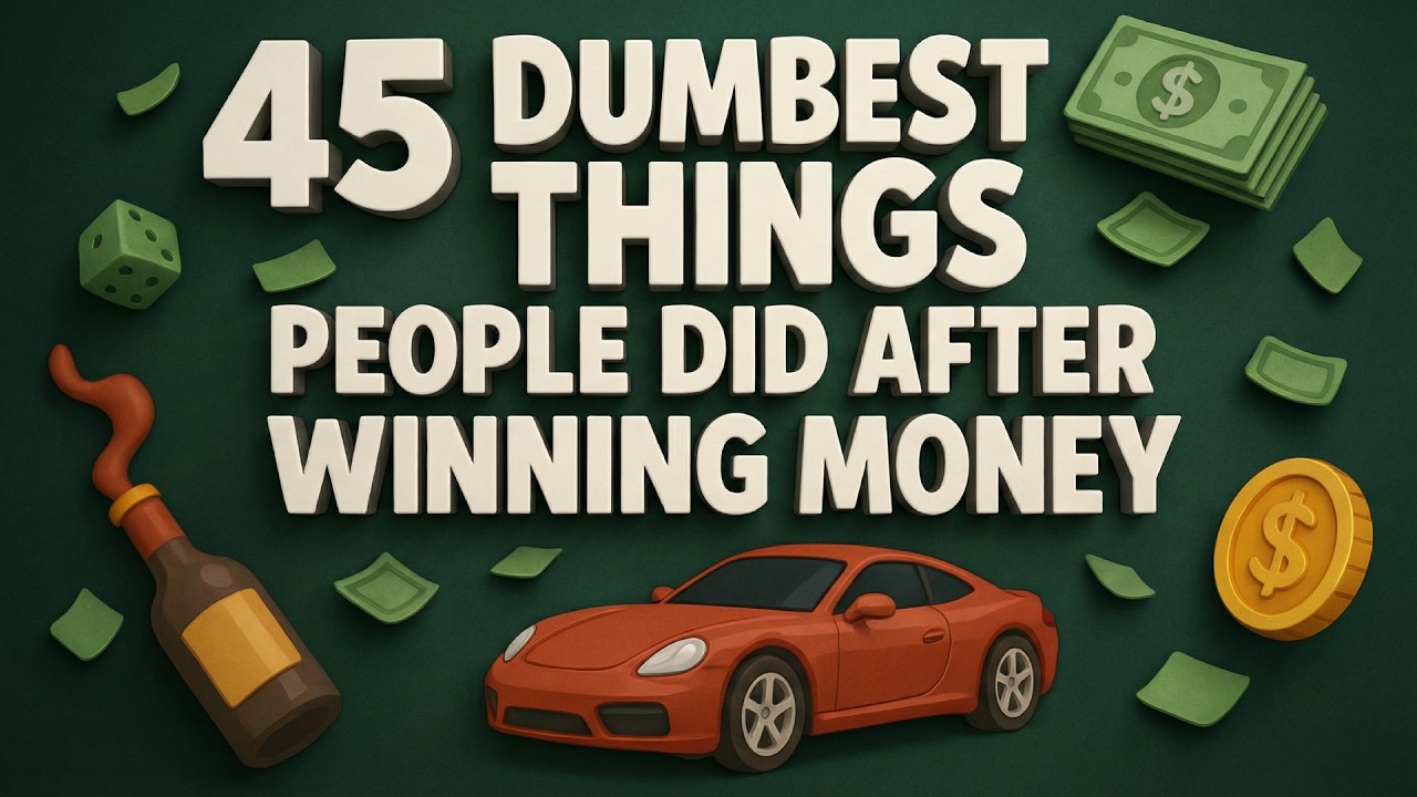 45 Dumbest Things People Did After Winning Money