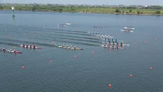 2018IH カヌー男子 K 4 200m 準決勝1組