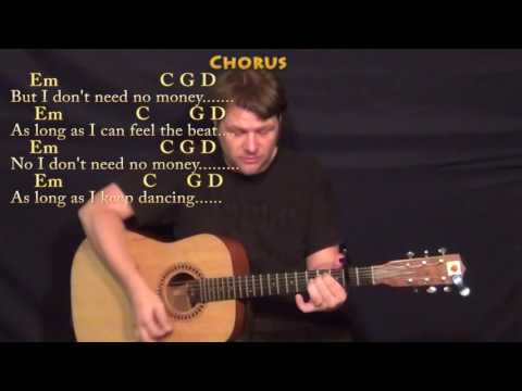 Cheap Thrills (Sia) Strum Guitar Cover Lesson with Chords/Lyrics - Capo 2nd