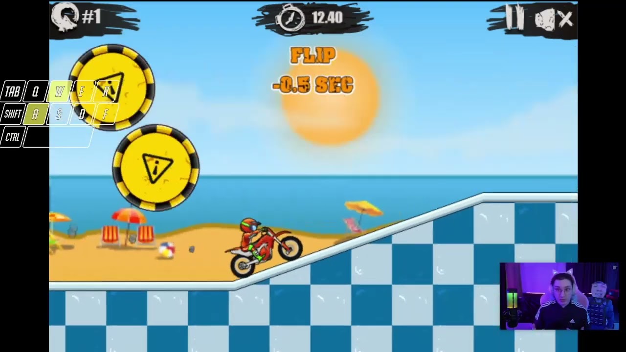Moto X3M Bike Race Game Level 22 - 3 Stars [iOS/Android] 