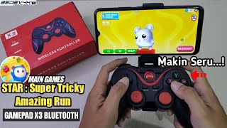 Gamepad X3 Main Games STAR: Super Tricky Amazing Run ! screenshot 1