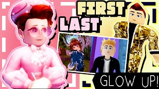 Rating your GLOW-UPS in Royale High! #RHFirstVSLast