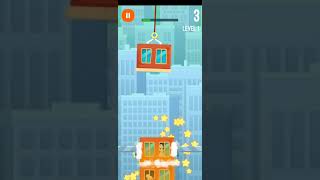 Skyscraper Stack Builder Game Level 1 city bloxx screenshot 1