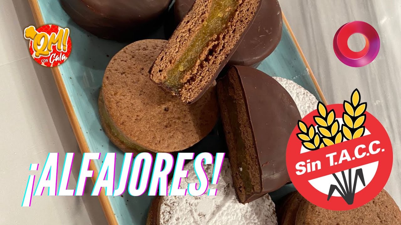 ¡Increíbles alfajores sin tacc!