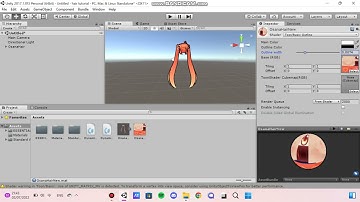 How to bundle a hairstyle for yandere simulator + fix the position and adding physics! (read desc)
