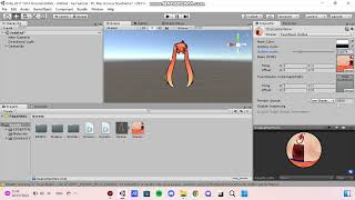 How to bundle a hairstyle for yandere simulator + fix the position and adding physics! (read desc) screenshot 5
