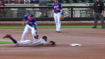 HOU@NYM: Astros win challenge of out call in the 2nd