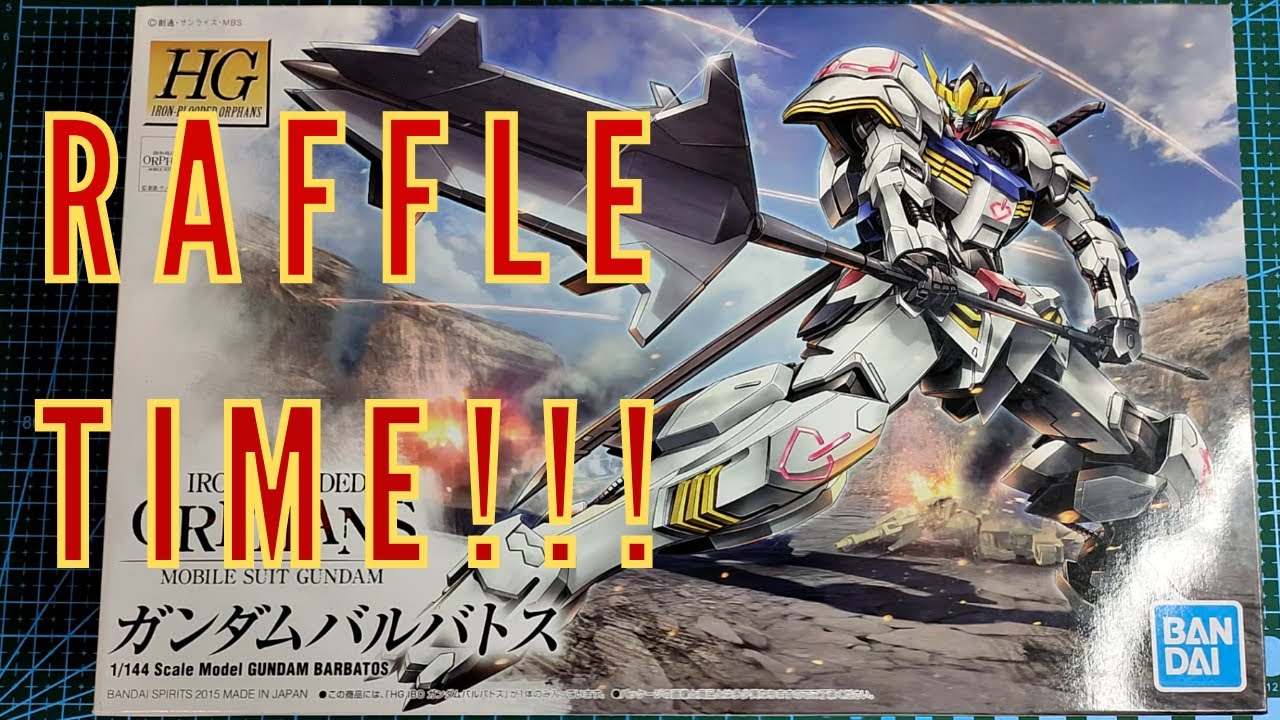Raffle mechanics!!! Want to win a Gundam Barbatos HG? Want to know how to set subscriptions public?