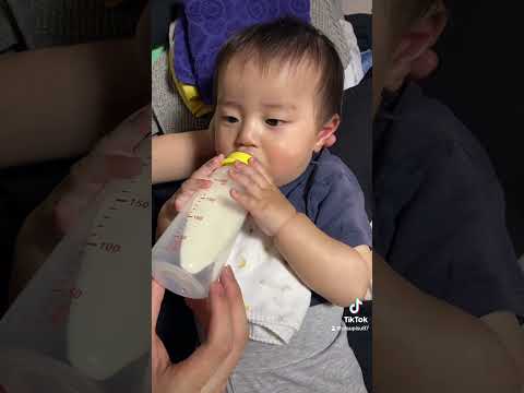 今日のグビグビ💕🍼#Baby #ぴすぴすチャンネル #可愛い #赤ちゃん #asmr #milk #生まれてきてくれてありがとう