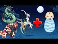 Rayquaza  arceus  primal groudon have baby pokemon mode  pokemon legendary sd pogo