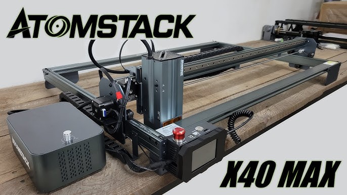 Atomstack S 30 PRO 6-core laser engraving machine with 30W diode is very  fast. 