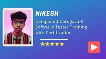 Nikesh Completed Software Testing Course | Besant Technologies Review by Fresher Student