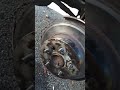 How to remove stuck rotors toyota camry le 07