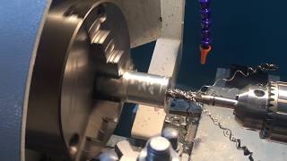 Lathe Tapping Tutorial - Power Tapping using Tailstock