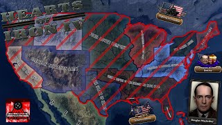 HOI4 Collapsing World Rise of Radicalism: MacArthur’s Liberation Army reunites America