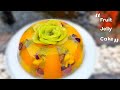 无需模具的~水果燕菜果冻蛋糕❤ How to make Beautiful Fruit Jelly Cake Without Mold   #littleduckkitchen