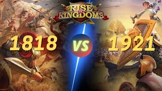 [RoK] Rise of Kingdom 1818 vs 1921 Kingsland #9 #riseofkingdoms #kvk #C12145