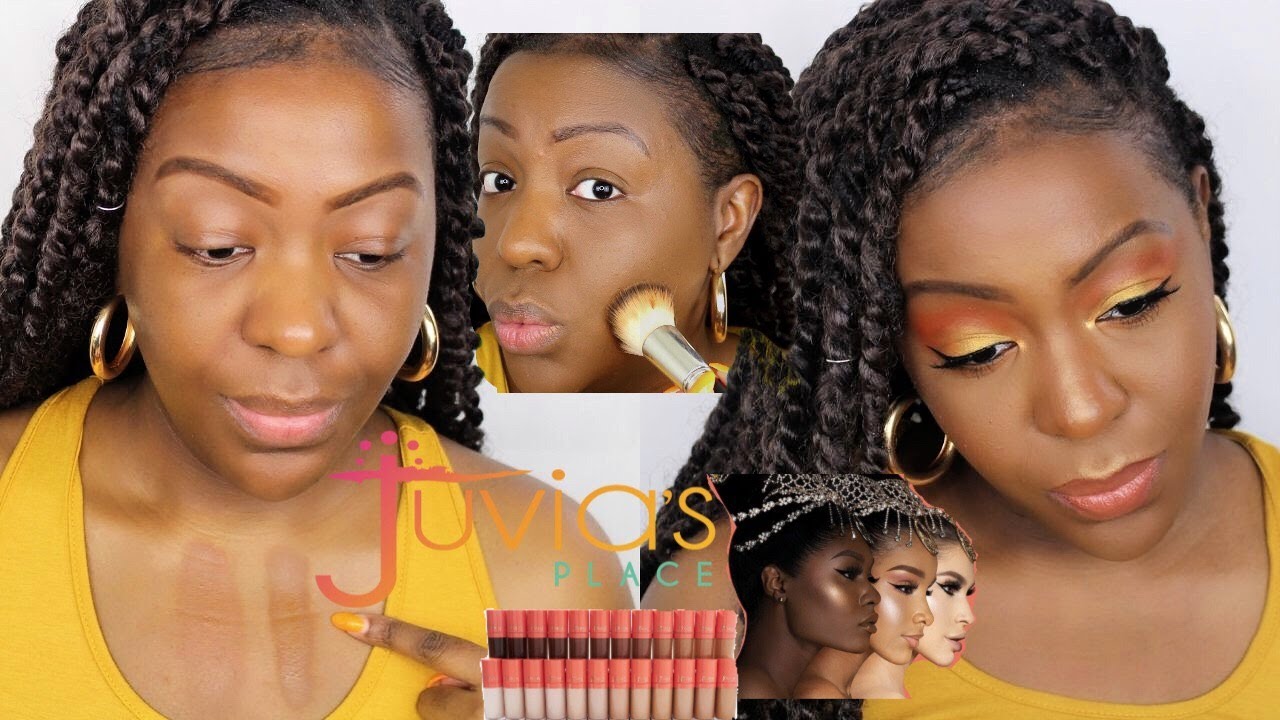 NEW Juvia's Place Foundation & Concealer Review + Wear Test Oily Skin YouTube