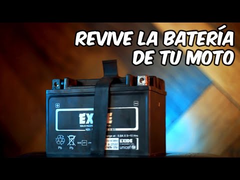 Carga la batería de tu moto FÁCIL