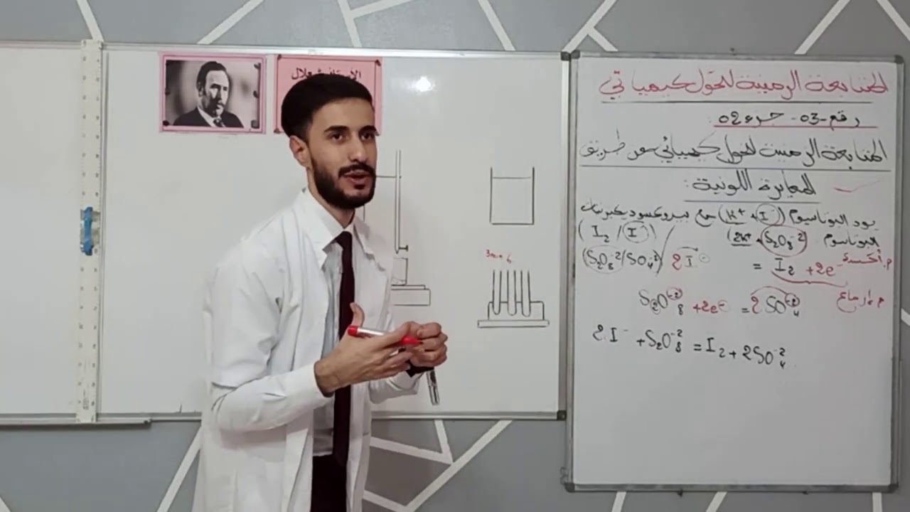 الوحدة01:جزء (03)رقم -2- المعايرة اللونية شرح مفصل للجانب النظري