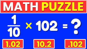 Can You Pass This  Maths Puzzle Quiz Game -😎✅🧠| Basic Math Quiz Puzzle | 30 Easy To Hard Levels