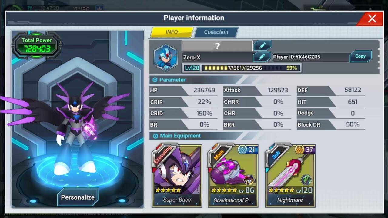 [Mega Man X DiVE] Super BassNightmare Zero Stream YouTube