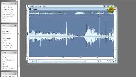 Cleaning of EVP/Ghost Box Session using NCH Wavpad