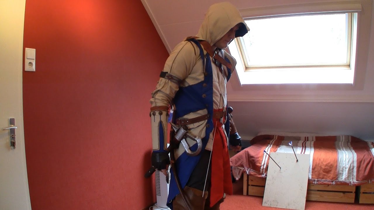 Assassin's Creed III Connor Assassin Uniform Cosplay Costume