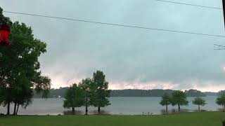 Incredible Thunderstorm Toledo Bend Reservoir Louisiana April 2020