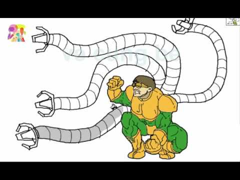 Video How to draw Doctor Octopus from Spiderman new - youtube