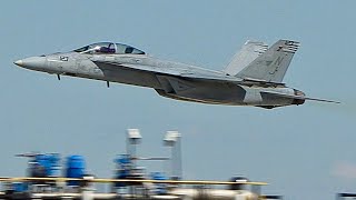 Aggressive! F-18 Super Hornet Demo 2024 El Centro Air Show