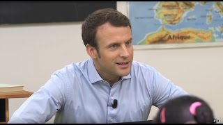 La droite et la gauche selon Emmanuel Macron - PRÉSIDENTIELLE : CANDIDATS, AU TABLEAU !