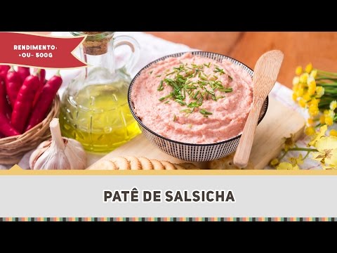 Patê de Salsicha - Receitas de Minuto EXPRESS #227