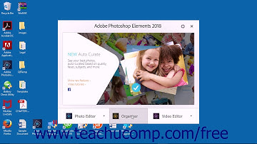 Photoshop Elements 2018 Tutorial The Welcome Screen Adobe Training