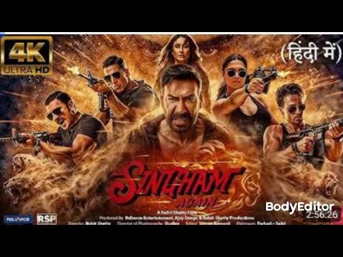 Singham Again 2025 New Released Bollywood Full Action Movie In Ajay Devgn Deepika Ajaydevgan