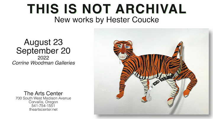 This is Not Archival | The Arts Center