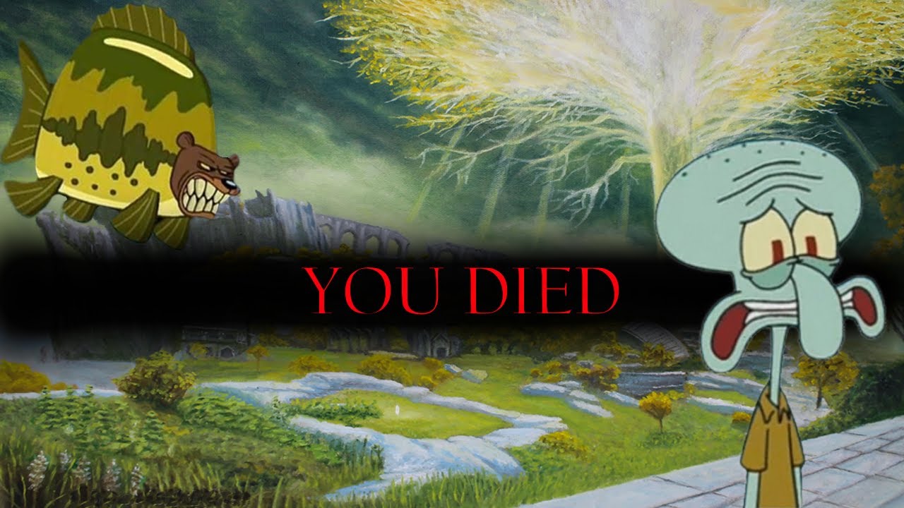 When Squidward Plays Elden Ring - YouTube