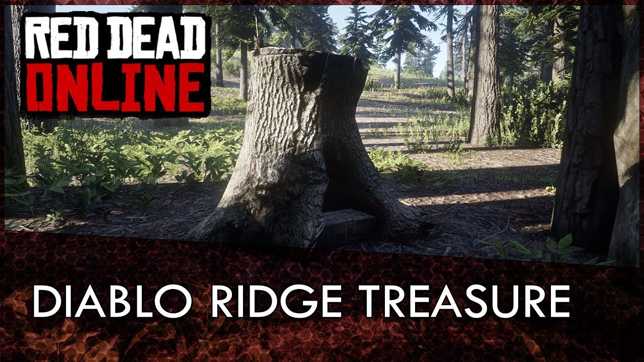 Treasure map location guide for the Diablo Ridge treasure map in Red Dead O...