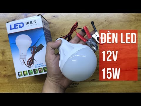 Bóng đèn LED kẹp bình ắc quy đa năng - 0942.359986