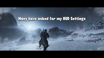 Cinematic HUD Off Gameplay? Here