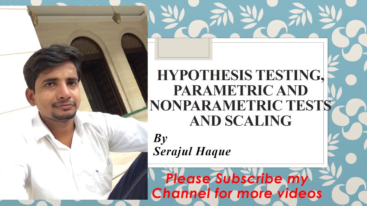 hypothesis testing in research methodology in hindi