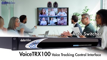【Official】 Hands-Free Video Production with Datavideo Voice Activated VoiceTRX100