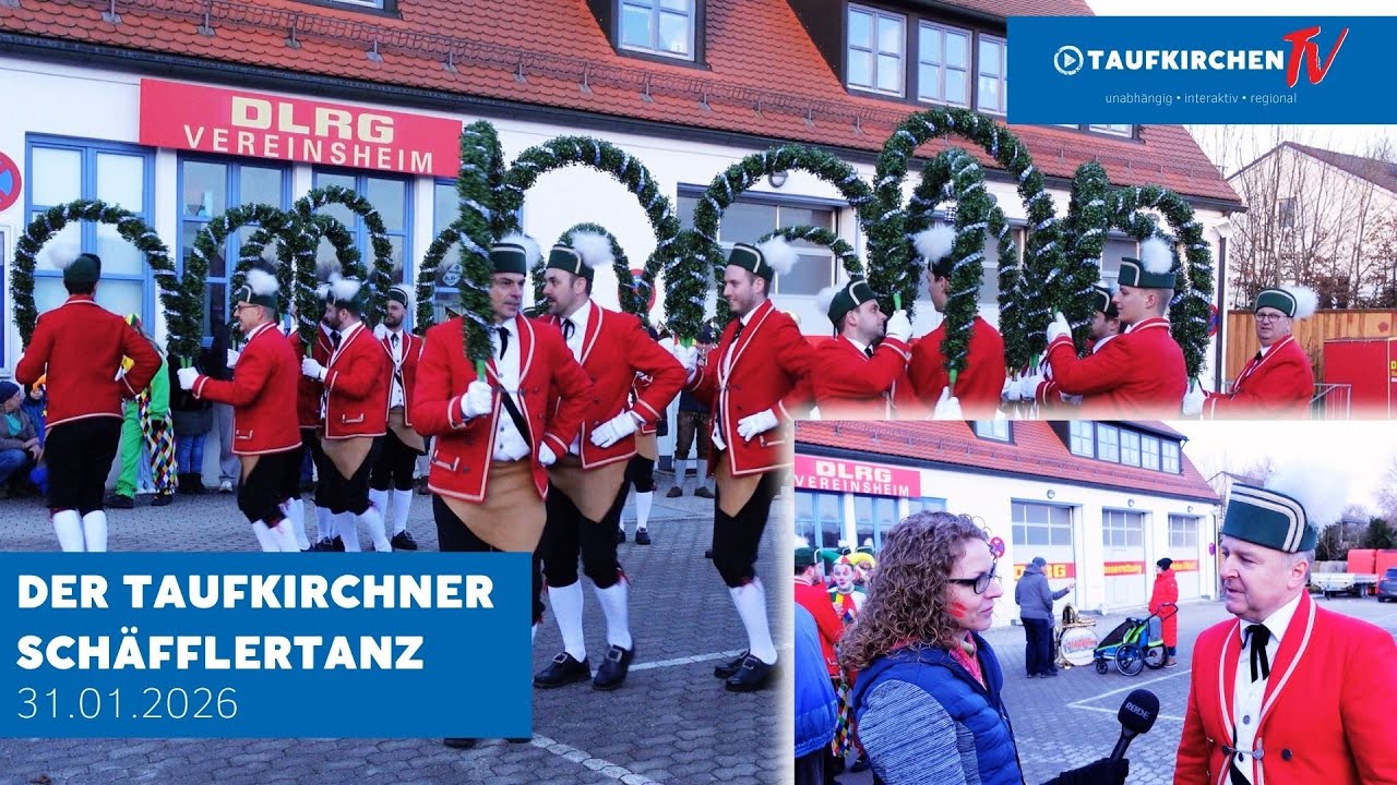 Der Taufkirchner Schäfflertanz - 31.01.2026 Taufkirchen (Vils)