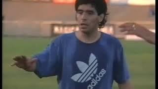 Maradona en Civitavecchia 1990