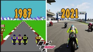 Evolution Game MotoGP 1987 to 2021 || Evolution Of Games