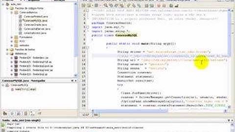 Aula 1546 java - Classe conexão com MySQL