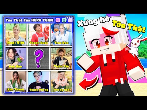 #1 Kairon Thử Thách 24H Gọi Tên Thật Của HERO TEAM VÀ CÁI KẾT | Hero Team Gọi Nhau Bằng Tên Thật 😂 Mới Nhất