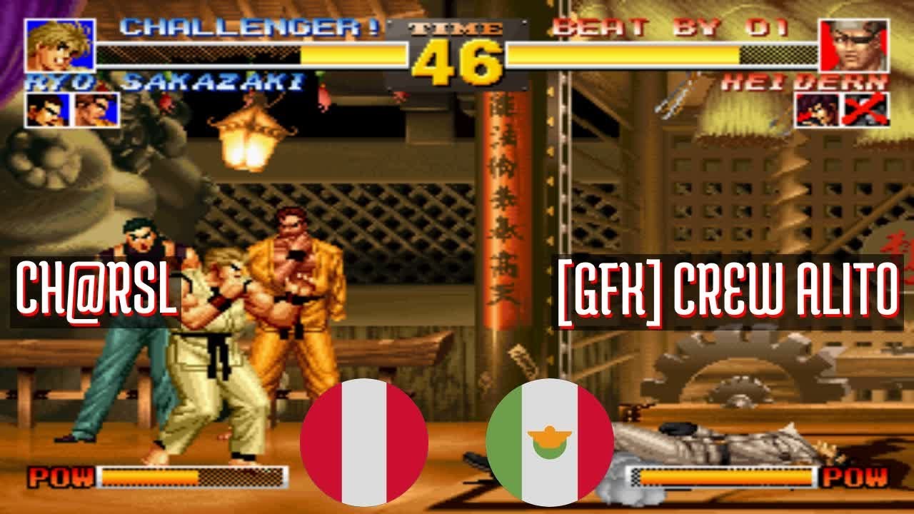 FT5 @kof95: CH@RSL (PE) vs [GFK] CREW ALITO (MX) [King of Fighters 95 ...